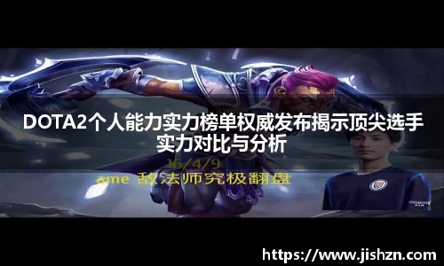 DOTA2个人能力实力榜单权威发布揭示顶尖选手实力对比与分析